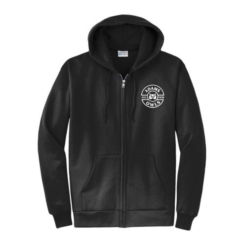 D1 - Core Fleece Full Zip Hooded Sweatshirt Thumbnail